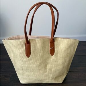 Saks Fifth Avenue Straw Bag